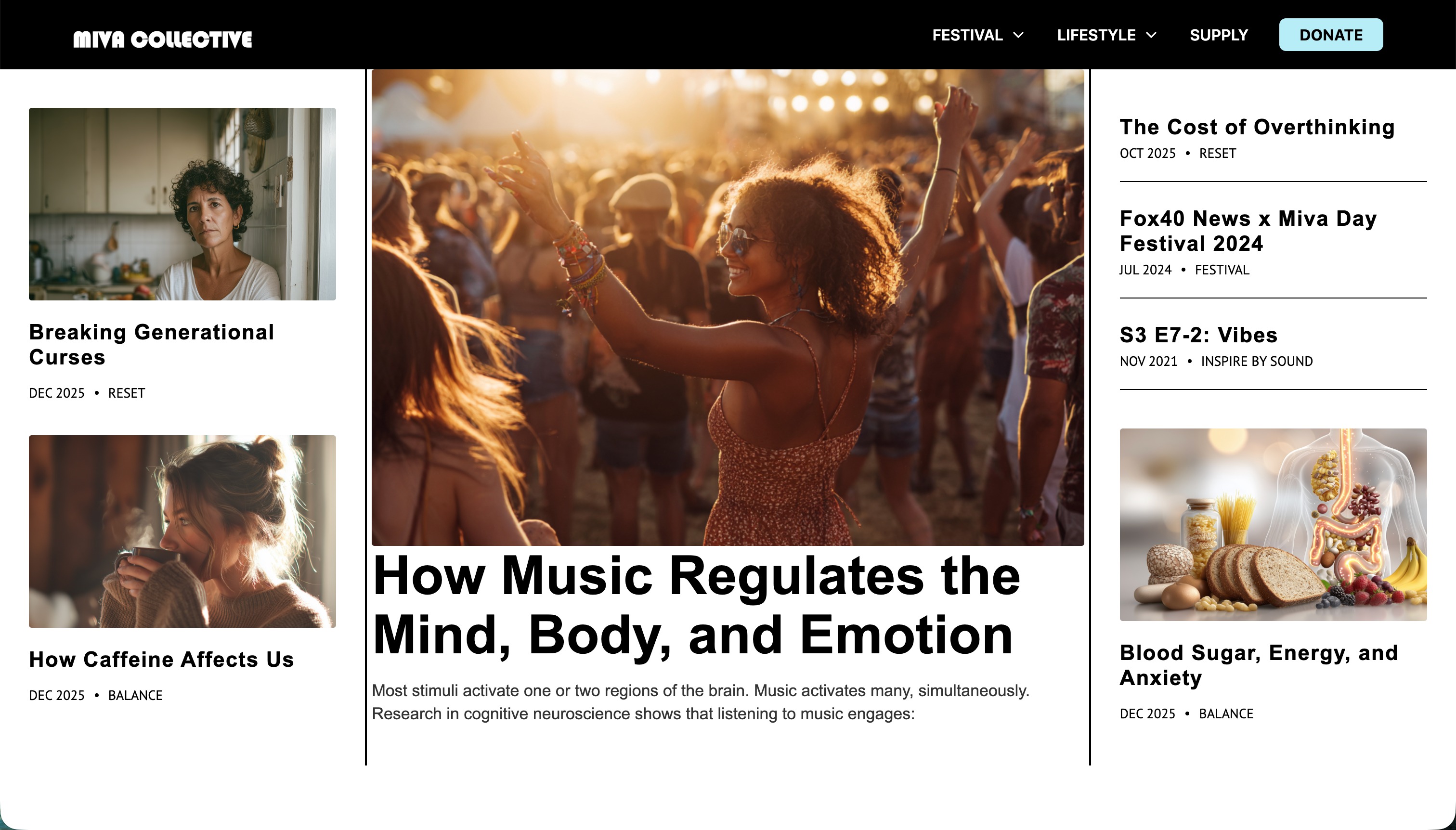 Editorial / Blog as Entry Point